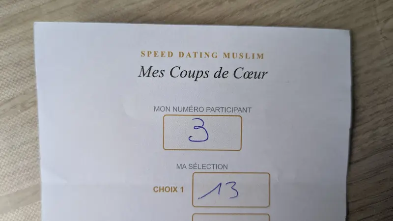 Speed dating musulman dans un cadre chaleureux